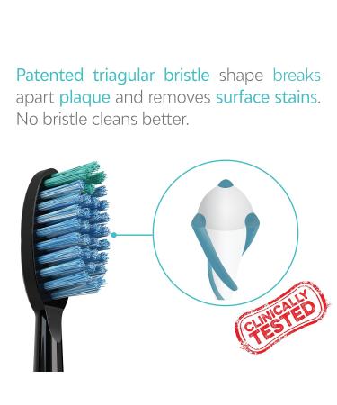 TAO Clean Daily Care Whitening Replacement Heads - Black - 2 Pack | International Shipping Available - Buy Online on GoSupps.com