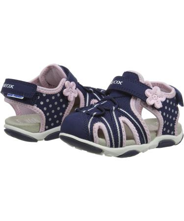 Geox Baby Sandal Agasim Girl B Walking Shoes 8.5 UK Child - Navy Pink - Buy Online on GoSupps.com