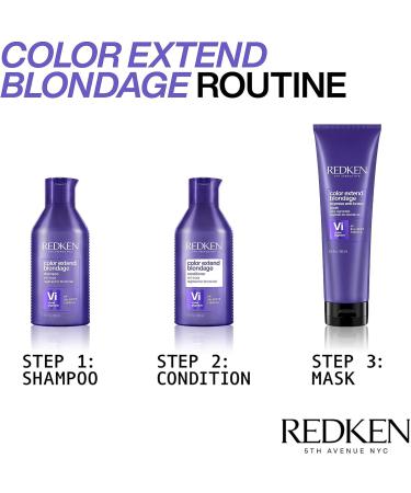 REDKEN Color Extend Blondage Purple Mask - Anti-Brass Hair Treatment - Buy Online on GoSupps.com