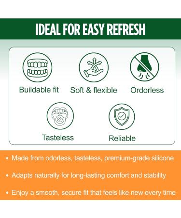 E&E Upper and Lower Denture Soft Reline Kit - Buy Online on GoSupps.com