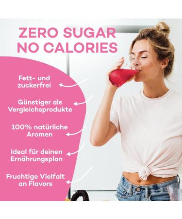 Juizy WoW Sugar-Free Beverage Syrup - 16 x 65ml Pink Grapefruit | Zero Calories Vegan Natural Drink Concentrate - Buy Online on GoSupps.com