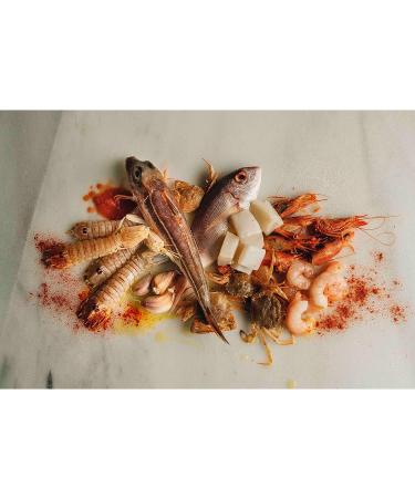 El Paeller Wood-Fired Paella Kit from Valencia, Spain | Includes Cooking Base & Rice | Makes 3 Servings | Seafood Paella - Buy Online on GoSupps.com