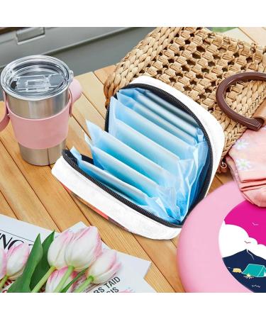 GIAPB African Woman Sanitary Napkin Storage Bag - Color1204 | Period Tampon Makeup Pad Pouch - Buy Online on GoSupps.com
