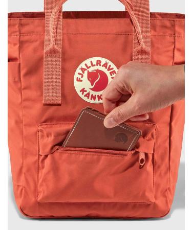 Fj llr ven Unisex K nken Totepack Mini Shoulder Bag - Coral Orange | International Shipping Available - Buy Online on GoSupps.com