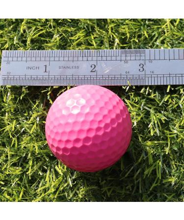 CoverMay Foam Practice Golf Balls - Set of 16 Pink Soft Training Balls for Indoor & Outdoor Use - Buy Online on GoSupps.com