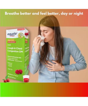 FUSION SHOP STORE Smart choices meaningful life! Chest Congestion Expectorant- Cough Relief Raspberry Flavor 8 fl oz (Pack of 1) - Buy Online on GoSupps.com