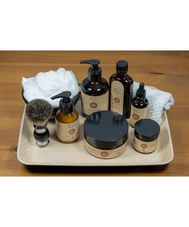 Mei ner Tremonia Natur Bart Soap - Organic Olive & Coconut Oil Beard Care | 200ml Warm Woods - Buy Online on GoSupps.com