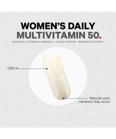 Codeage Women s Multivitamin 50 - Essential Vitamins for Women Over 50 Methylated Folate Magnesium Selenium Vitamin B6 B12 D3 Antioxidants - 1 Pill Per Serving - Gluten-Free - 30 Capsules - Buy Online on GoSupps.com