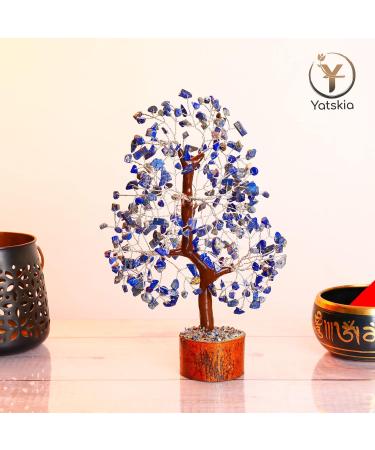 Lapis Lazuli Crystal Tree - Feng Shui Decor | Tree of Life Meditation Accessories - Buy Online on GoSupps.com