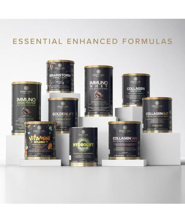 Essential Nutrition Collagen Skin - Hydrolyzed Collagen Peptides with Hyaluronic Acid Silicon & Biotin - Hair Skin & Nails - Cranberry - 11.9 oz (30 Servings) - Buy Online on GoSupps.com