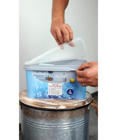AQUA CLEAN PUR WC Power Powder 5kg - Limescale Dissolver & Ceramic Brightener for Effective Toilet Cleaning - International Shipping Available - Buy Online on GoSupps.com