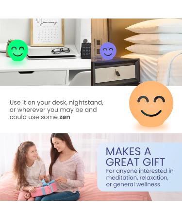 ZenGlow Ball: Guided Breathing Tool for Stress Relief Anxiety Management & Sleep Aid | Ideal Mindfulness Gift for All Ages - Buy Online on GoSupps.com