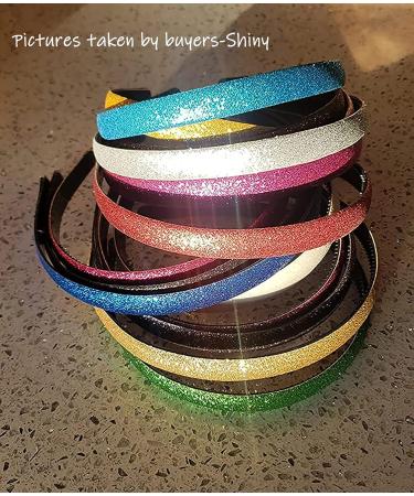 Doboi 15 Colors Sparkle Toddler Headbands - Glitter Thin Head Bands for Girls - No Slip Fashion Hairbands - Buy Online on GoSupps.com
