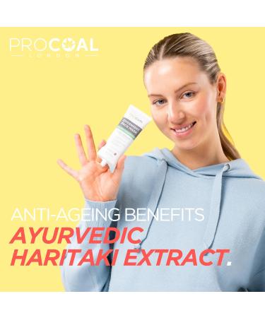 Overnight Face Mask Moisturizing & AntiPollution Sleeping Mask with 70ml from PROCOAL Infused with Haritaki Vitamin E and NMF Ideal for Men and Women Cruelty Free Made in UK - Buy Online on GoSupps.com