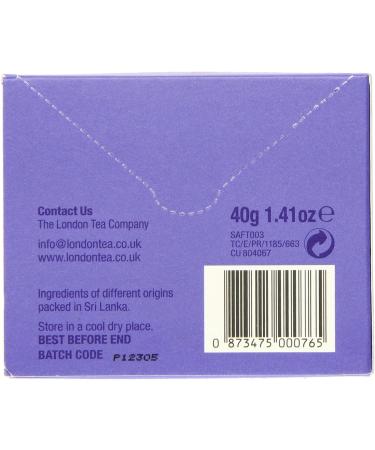 London Tea Organic Earl Grey Teabags 20 bags - Buy Online on GoSupps.com