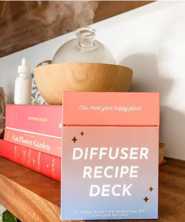 WHIMSY + WELLNESS Diffuser Recipe Deck | 52 Mood-Boosting Essential Oil Recipes for Home & Happiness | Perfect for Beginners and Experts - Buy Online on GoSupps.com
