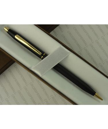 Cross Century Classic Satin Matte Black & 23k Gold 0.5MM Lead Pencil - Made in the USA | International Shipping Available - Buy Online on GoSupps.com