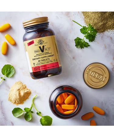 Solgar VM-75 Multiple Vitamins + Chelated Minerals - 180 Tablets for Optimal Health - Buy Online on GoSupps.com