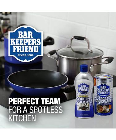 Bar Keepers Friend Cooktop Cleaning Bundle - Cooktop Cleaner and Cookware Cleanser & Polish - Buy Online on GoSupps.com