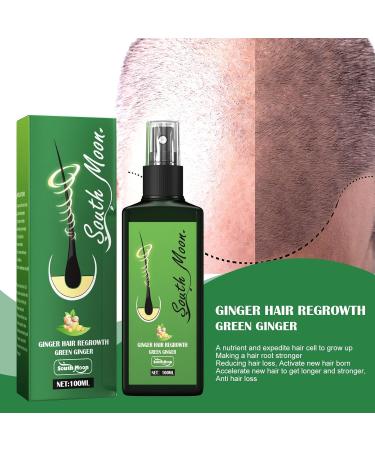 YUECI Nutrient Spray for Hair Growth - Hair Growth Serum & Anti-Hair Loss Treatment - Quick Thickening & Growth Solution (1ml) - Green - Buy Online on GoSupps.com