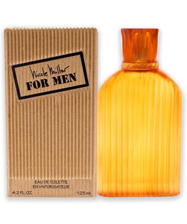 Nicole Miller NI42M Cologne EDT Spray for Men orange 4.2 Ounce 4.2 Fl Oz (Pack of 1)
