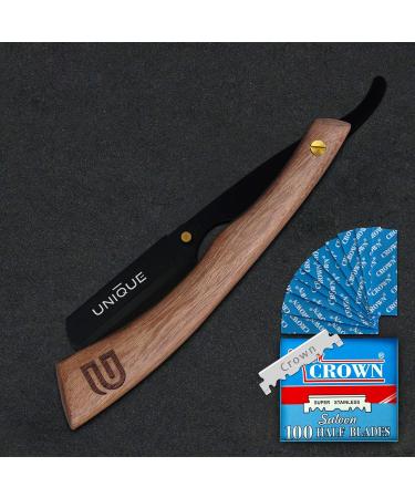 Professional Straight Cut Edge Barber Razor | Folding Shaving Razor for Precise Grooming - Buy Online on GoSupps.com