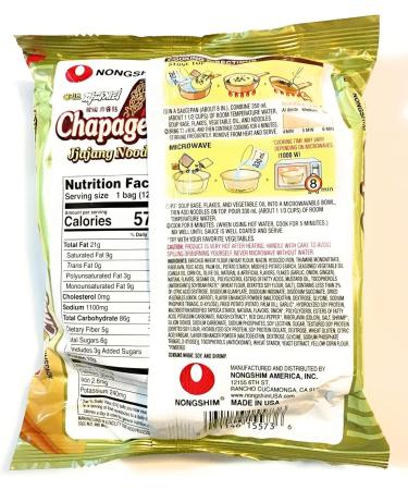 NongShim Shin Chapagetti Noodle Soup Black Bean Sauce 4.5 Ounce (16 Pack) - Buy Online on GoSupps.com