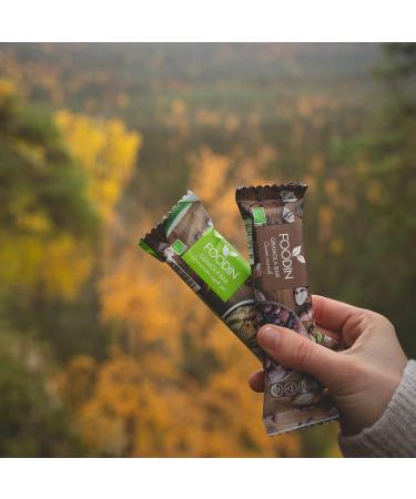  FOODIN FOODIN 12 Pack Cereal Bars Nut Mix Candy & Snacks 100% Organic Gluten Free & Dairy Free for Healthy Snacks - Chocolate Cocoa Crunch (12 X - Buy Online on GoSupps.com