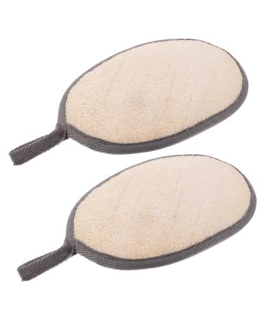 Healeved 2pcs Scrubber Bath Sponge Sponges Bath Shower Loofah Sponge for Women Body Cleaner Brush Shower Body Scrub Brush Bathing Loofah Sponge Bath Shower Loofah Sponge for Men Bath Wipe