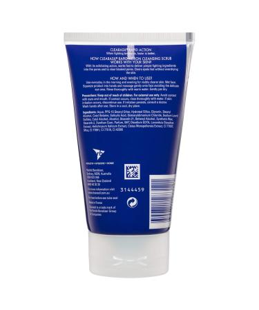 Clearasil Daily Clear Hydra Blast Deep Cleansing Scrub 150ml - Deep Clean Acne Treatment Hydrating Face Wash Available for International Shipping - Buy Online on GoSupps.com