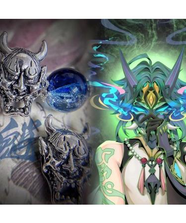 KUAIYIJU Genshin Impact Xiao Cosplay Bracelet - Versatile Glass Beads Hand Chain | Unisex Bangle Decoration & Stylish Gifts - International Shipping Available - Buy Online on GoSupps.com