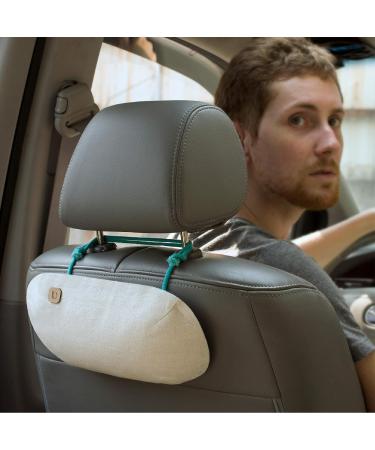 PURGGO Car Air Freshener 2 Pack - 100% Natural Bamboo Charcoal Deodorizer - Long Lasting Auto Odor Eliminator - Removes Smoke Smell - Chemical-Free - Beige - Buy Online on GoSupps.com