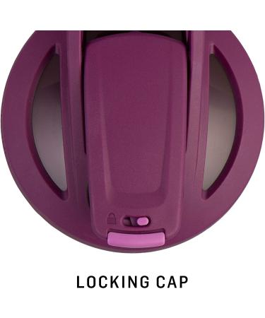 BlenderBottle Strada Shaker Cup Insulated Stainless Steel Water Bottle with Wire Whisk  24-Ounce  Black Black Strada Flip - Buy Online on GoSupps.com