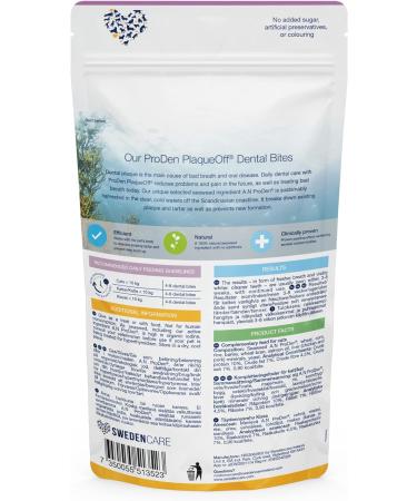 ProDen PlaqueOff Dental Bites Cat Salmon Flavor 60 g For Cats Bad Breath Plaque Tartar Pet Oral Care 60 g (Pack of 1) - Buy Online on GoSupps.com