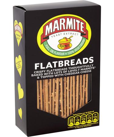  Marmite Marmite 6 x Flat Bread Cookies 140g - Buy Online on GoSupps.com