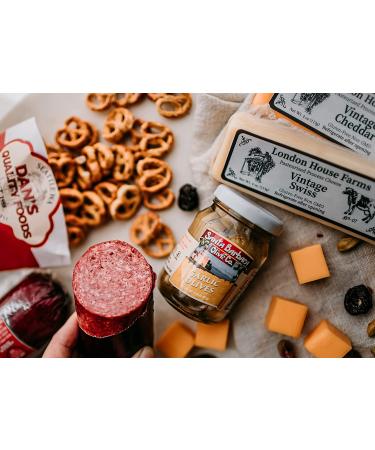 Dan the Sausageman's Sounder Gourmet Gift Box - Smoked Summer Sausage and Wisconsin Cheeses Gift Basket - Buy Online on GoSupps.com