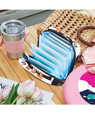 Portable Cute Sloth Women's Napkin Storage Bag - Perfect for Menstruation & First Period Essentials - Buy Online on GoSupps.com