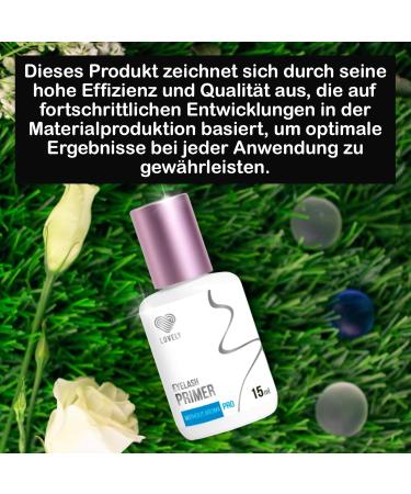 Lovely Eyelash Extensions Primer 15ml - Coconut Scent | Long-Lasting Adhesive for Lash Extensions | Pre-Treatment Liquid for Optimal Application - Buy Online on GoSupps.com