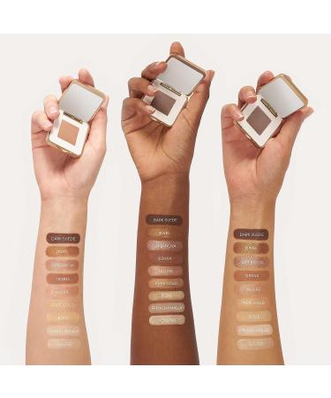 jane iredale PurePressed Eye Shadow in Oyster | Highly Pigmented Mineral Formula | Long Lasting & Crease Resistant | Safe for Sensitive Eyes - Buy Online on GoSupps.com