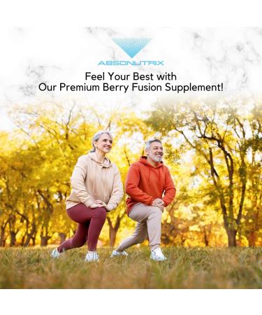 Absonutrix BerryFusion 390 mg 4 FL OZ Liquid 302 Servings Made in USA Plant-Based Ingredients Blueberry Extract Bitter Melon Gluten-Free Non-GMO - Buy Online on GoSupps.com