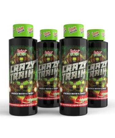 Buy Crazy Train Non-Alcoholic Energy Shot - Boost Your Day with Psycho Pharma's Unique Formula - Buy Online on GoSupps.com