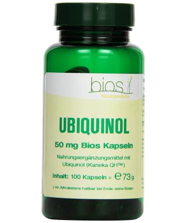 Bios Ubiquinol 50 mg 100 capsules 1 pack (1 x 73 g)