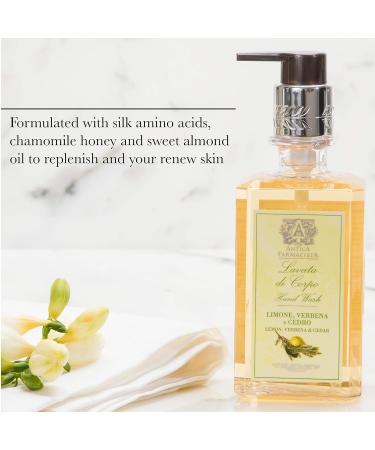 Antica Farmacista Hand & Body Wash - Luxury Nourishing Body Wash - Hydrating Hand Cleansing Wash - Bath & Body Gift - Damascena Rose Orris & Oud 10 fl oz - Buy Online on GoSupps.com