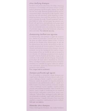 June Jacobs Citrus Clarifying Shampoo 6.7 Fl Oz - Refreshing & Revitalizing Ideal for All Hair Types - Buy Internationally - Buy Online on GoSupps.com