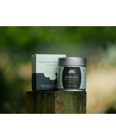 AAA Grade Matcha Green Tea Powder (50g) for Focus & Energy - 50+ Servings - Perfect for Matcha Latte's - Premium Quality Pure Leaf Matcha - Buy Online on GoSupps.com