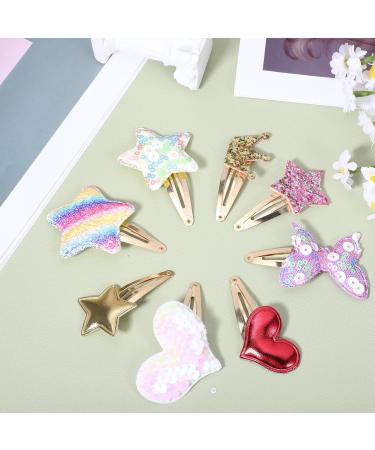 Beavorty 8 Pairs Hair Clips Girls Hair Accessories Baby Hair Clips Hair Barrettes Cute Hair Clips For Little Girls - Buy Online on GoSupps.com