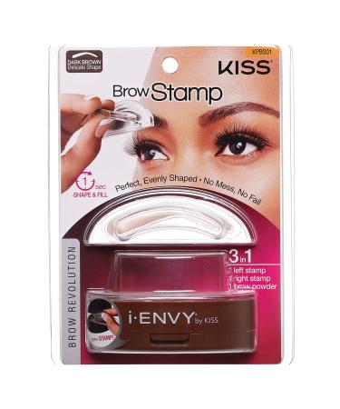 i ENVY BY KISS Brow Stamp Perfect Eyebrow Dark Brown KPBS01