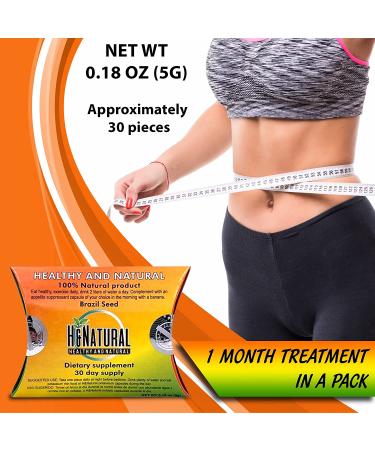 Authentic Semilla De Brazil 100% Original Fat Burner with Original Stamps - Large Size Seed - Orange Box - Buy Online on GoSupps.com
