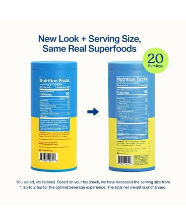 Sunwink Digestion Lemonade Powder - Organic Superfood for Debloat & Gut Health - Amla, Dandelion & Chicory Root Extract - 4.2oz - Buy Online on GoSupps.com