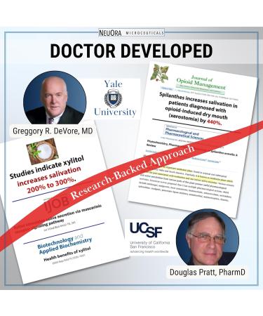 Dry Mouth TR Time-Release Micro Tabs by NeuOra - Tiny Discreet Long-Lasting Relief for Dry Mouth Up to 8 Hours of Moisture & Fresh Breath Support Doctor-Developed 1 Pack 100 Micro Tabs (Pack of 1) - Buy Online on GoSupps.com